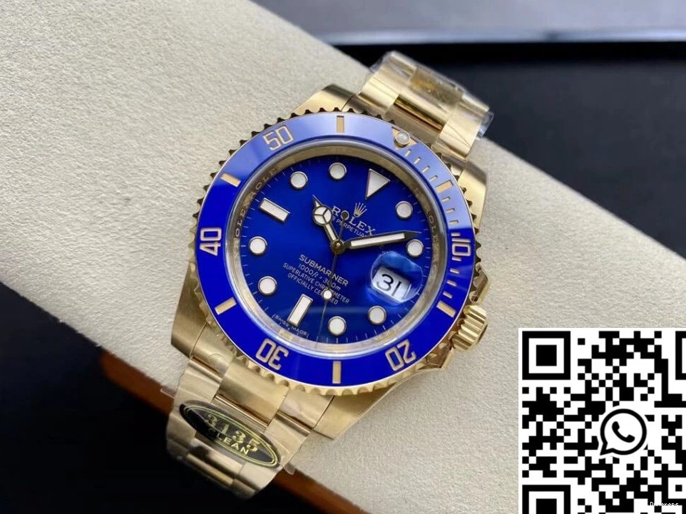 ComfortFit Blue Bezel Rolex 1213 M116618LB-0003 Clean Submariner Factory 0716
